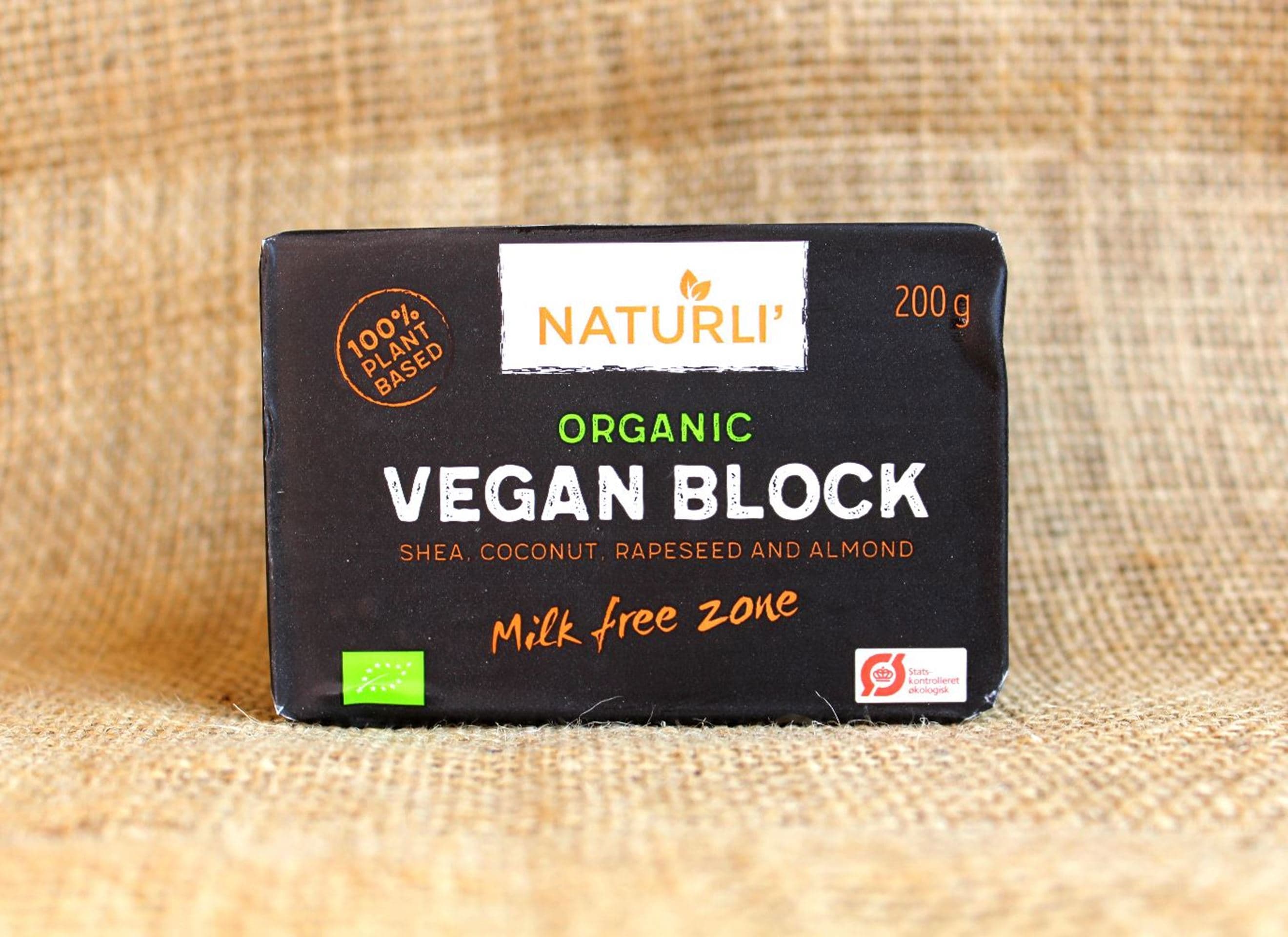 Naturli' Vegan Organic Butter Block 200g