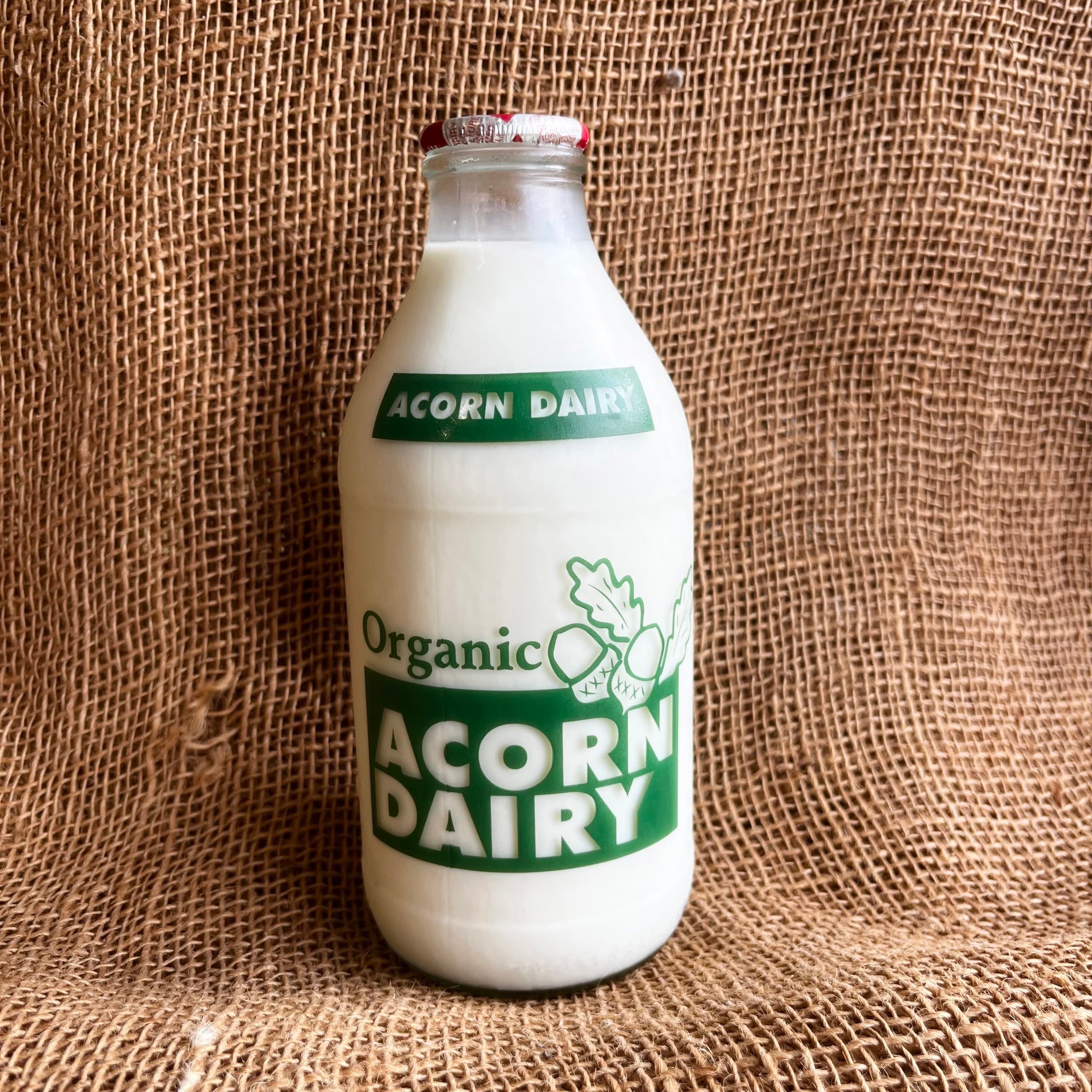 Acorn Organic Semi Skimmed Milk, Pint (Red top)