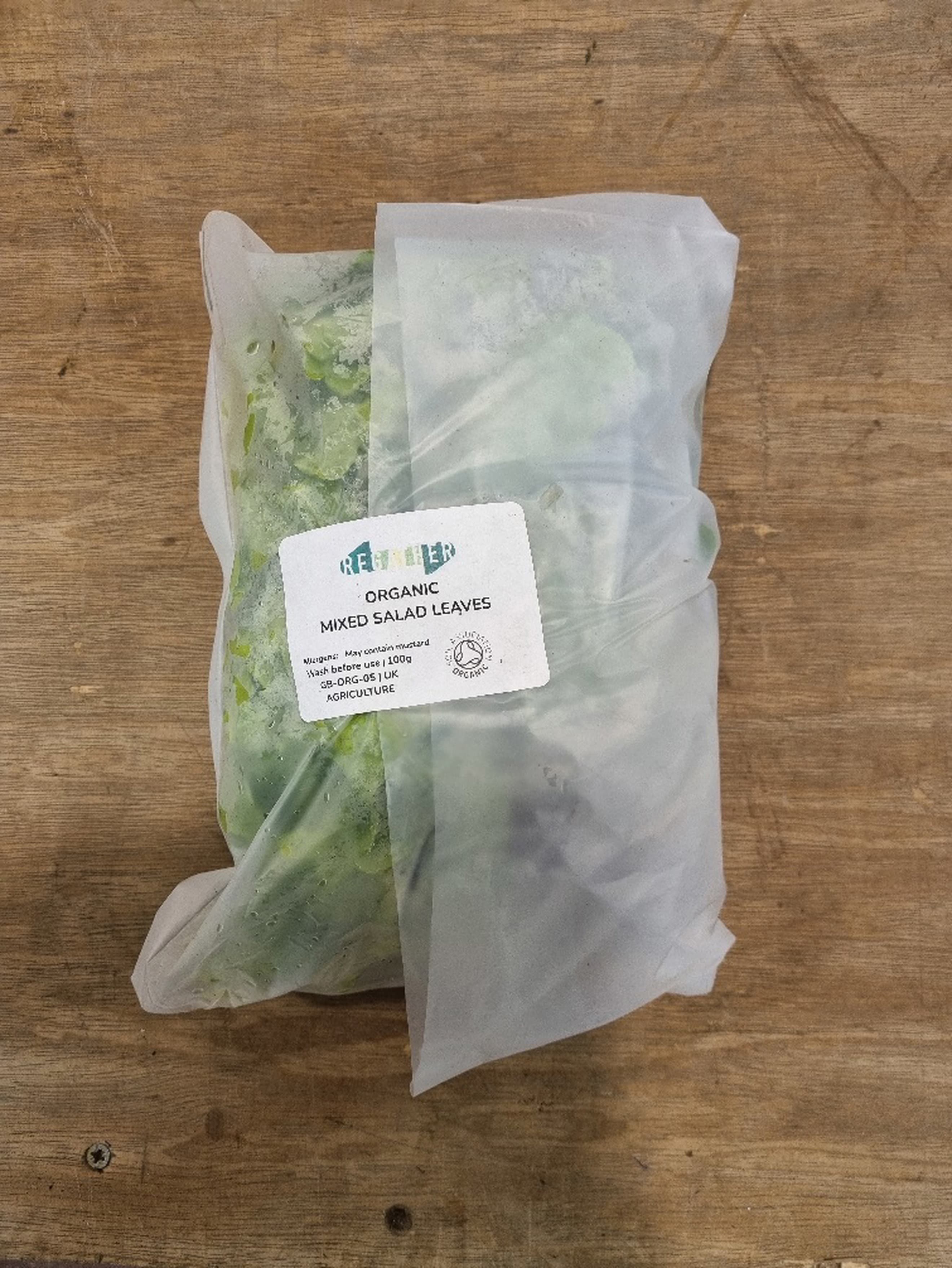 Organic Plastic-Free Mixed Salad (grown in Sheffield) - (100g)