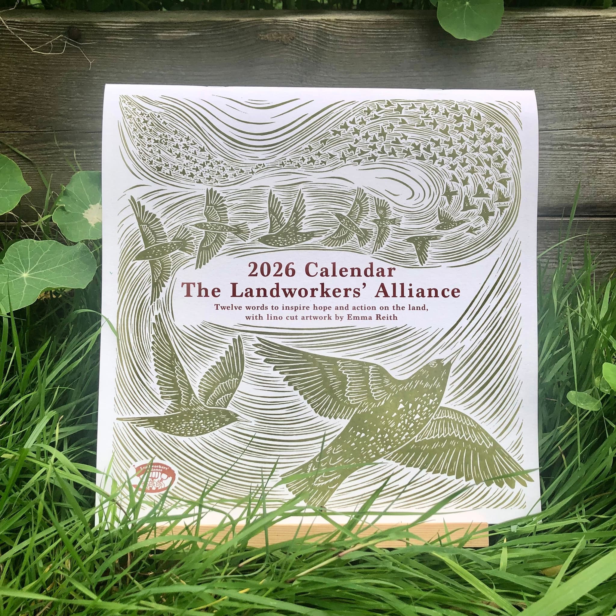 SALE 50% OFF Landworkers Alliance Calendar 2026